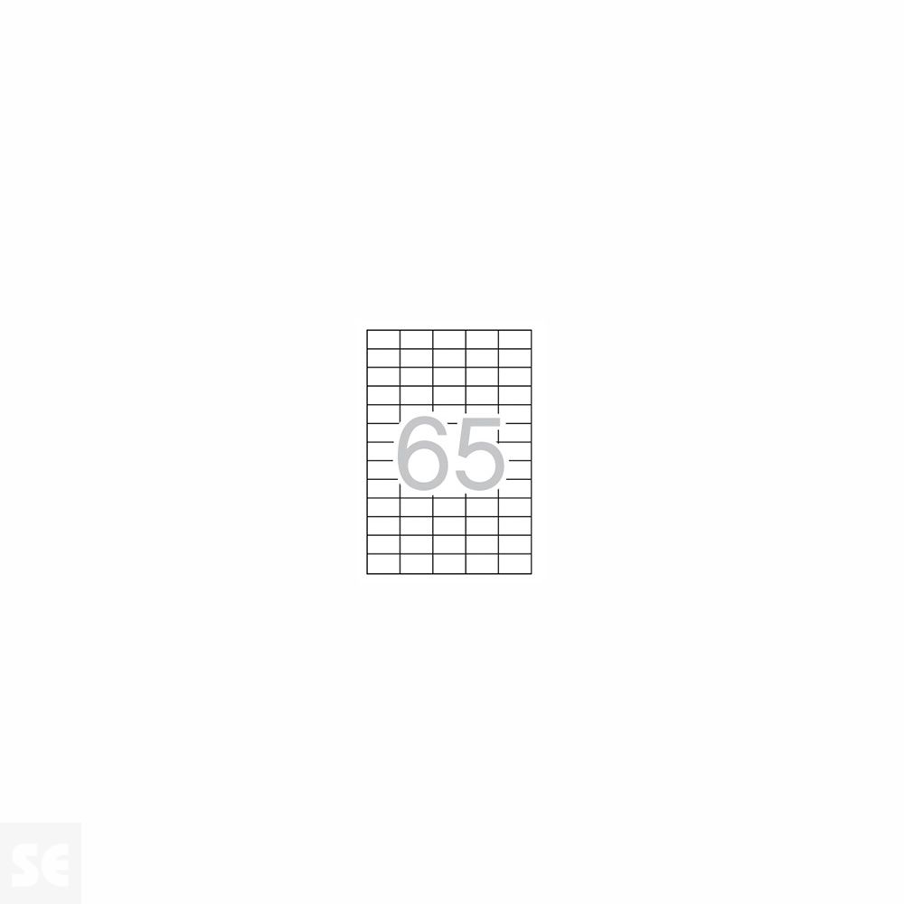 Etiqueta Adhesiva 38x21,2Mm