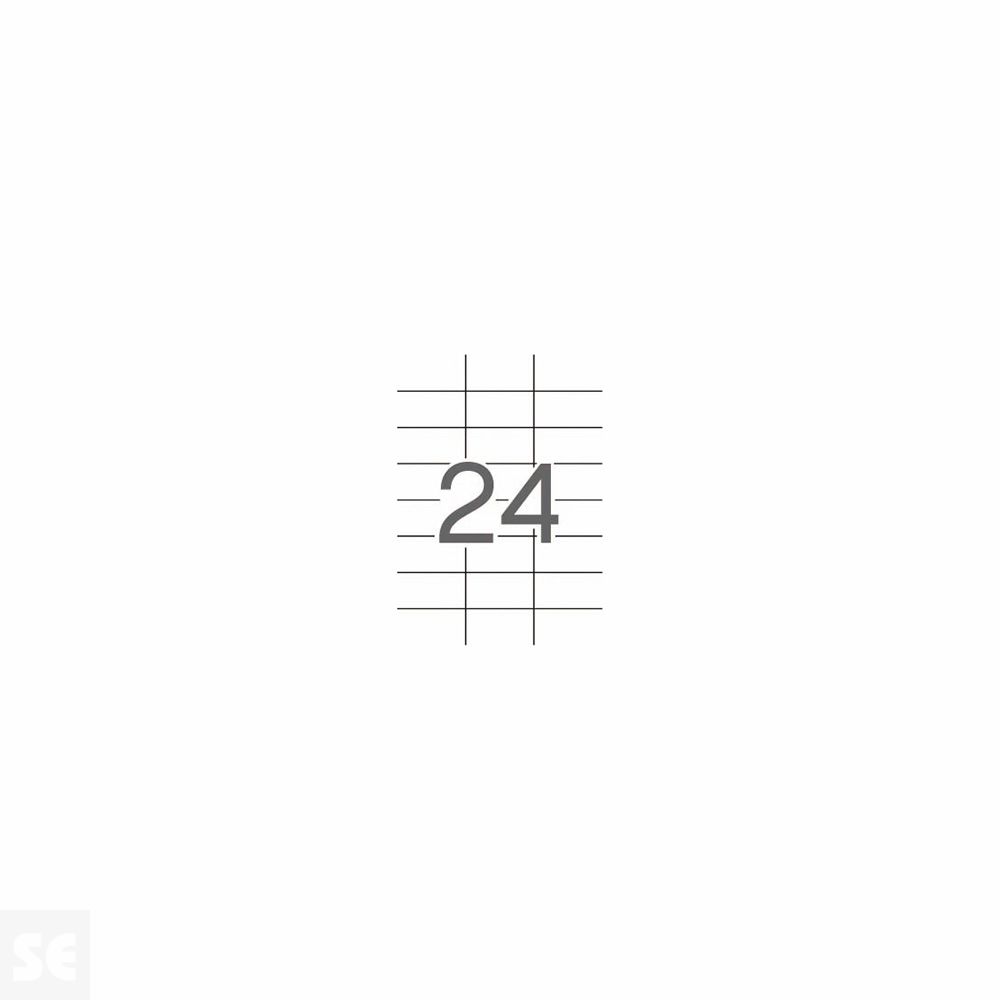 Etiqueta Adhesiva 70x37Mm