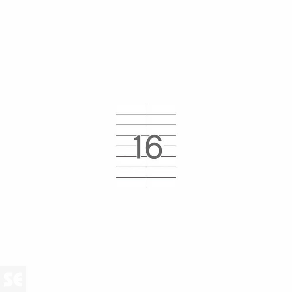 Etiqueta Adhesiva 105x37Mm