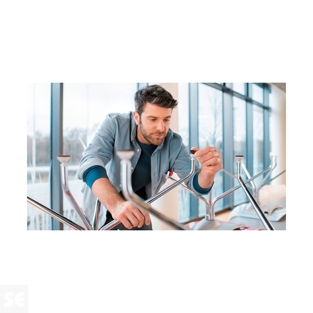 Circulos Cierre Adh 16Mm 8 Sets Blanco