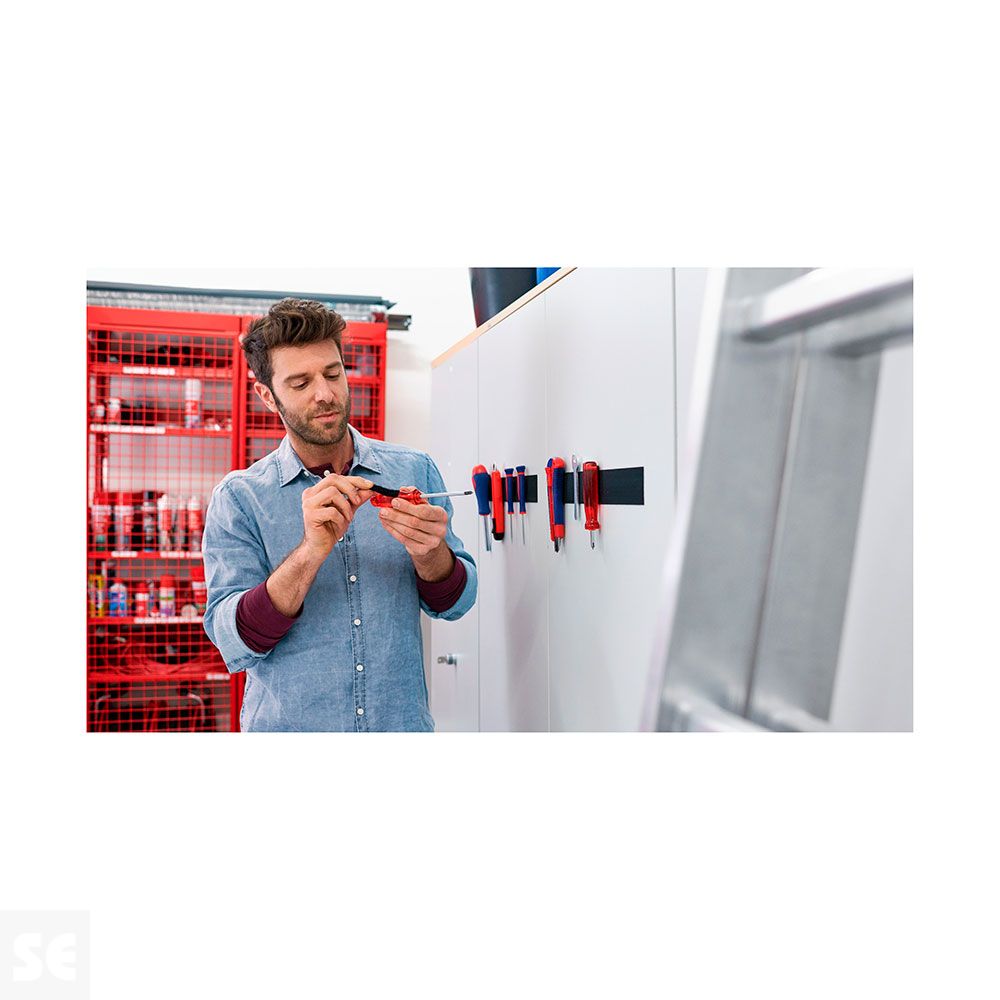 Tiras Cierre Extra Fuertes 50Mmx1M Negro