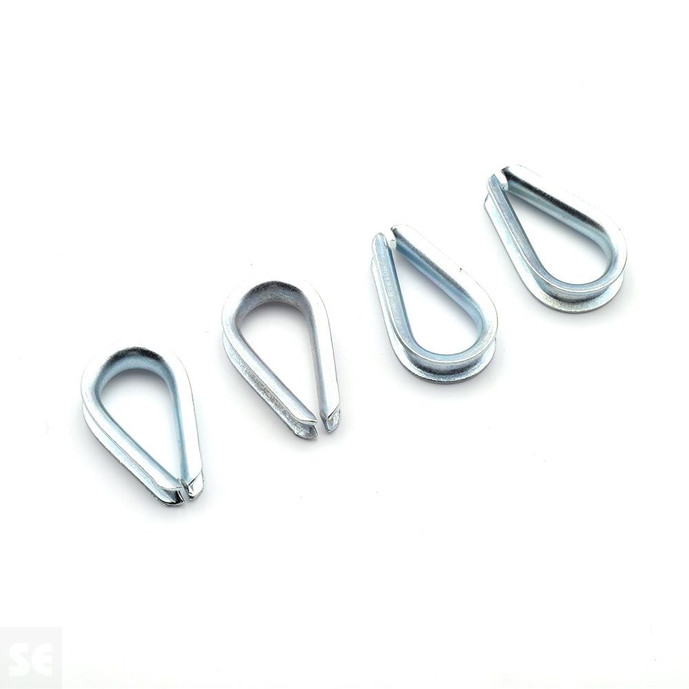 Guardacabos Galvanizado 5mm (4u.)