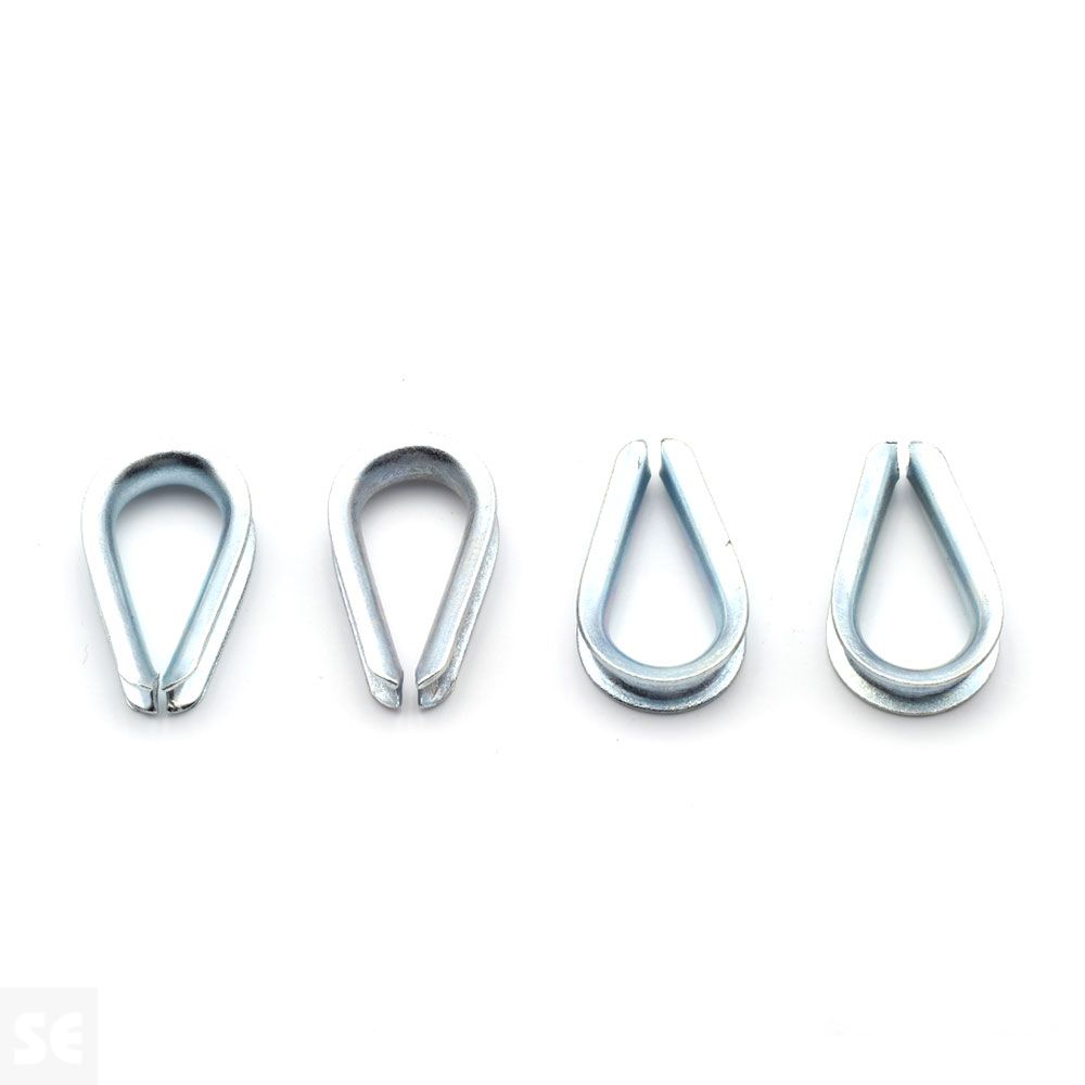 Guardacabos Galvanizado 5mm (4u.)