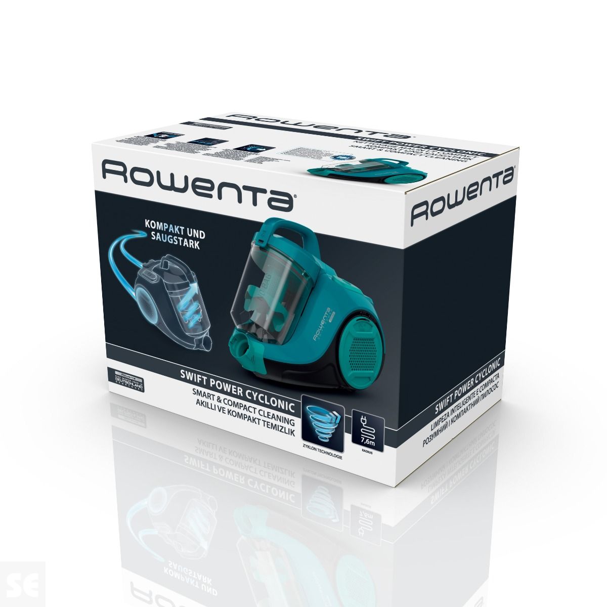 Aspirador con Cable sin Bolsa Cyclonic Rowenta