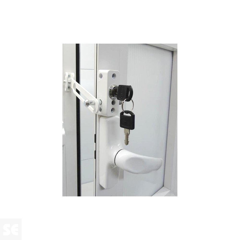 Retenedor Seguridad C/Llave Blanco 'Retainlock''