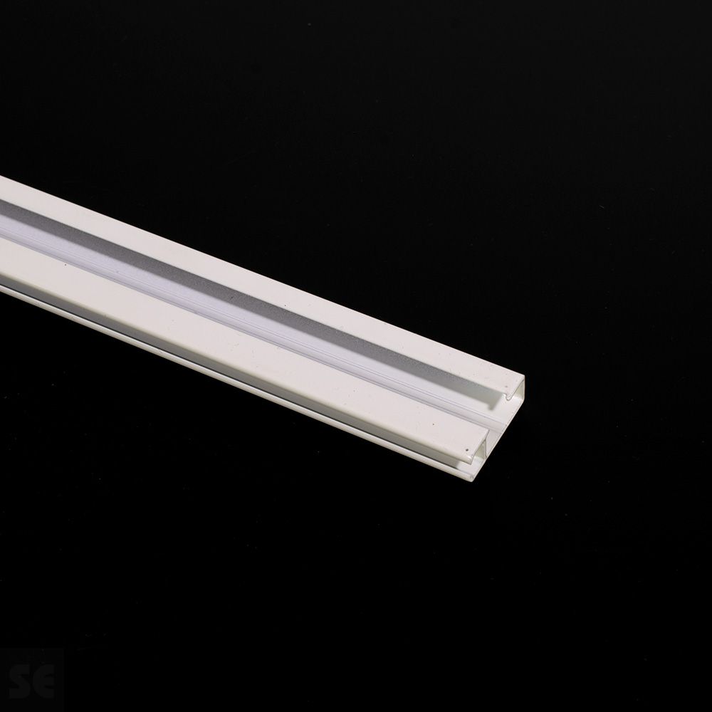 Guía Cuadros Hilo 2 m Aluminio Blanco