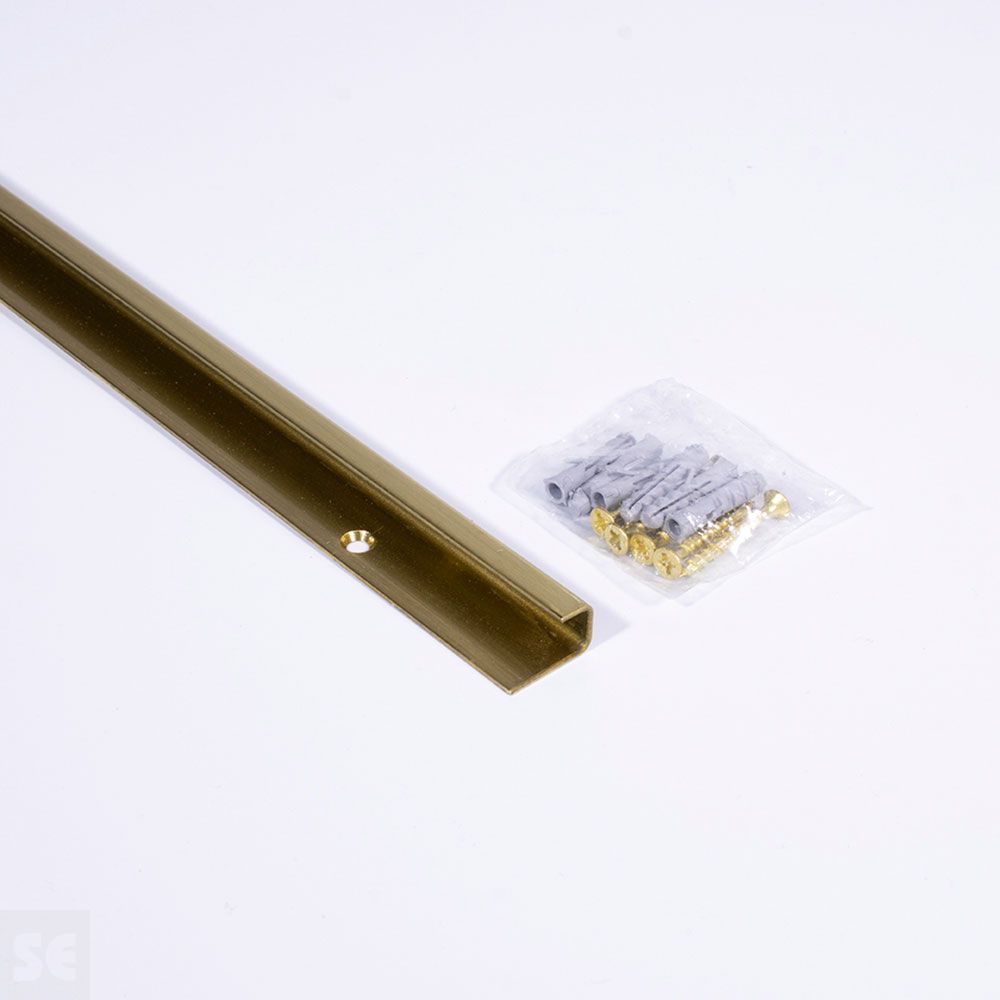 Guía Cuadros Varilla 2 m Latón