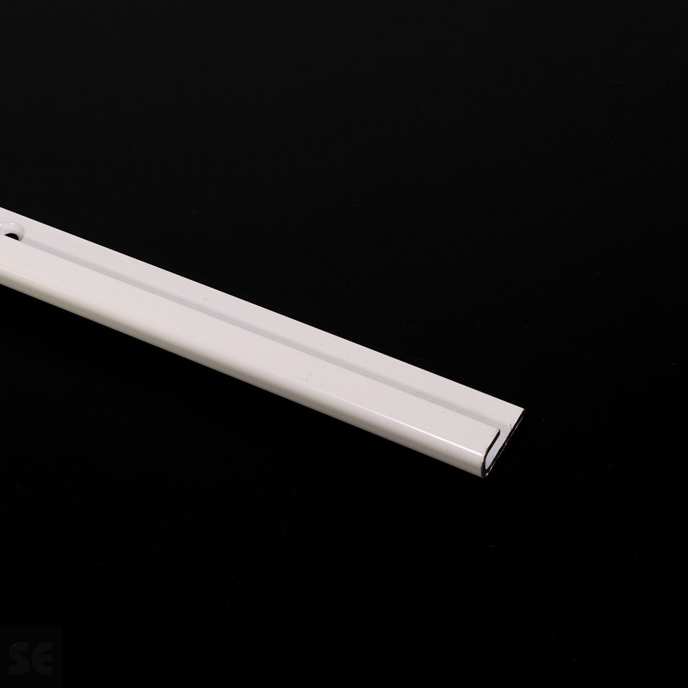 Guía Cuadros Varilla 2 m Aluminio Blanco