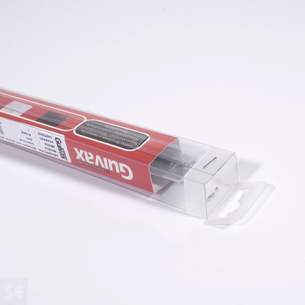 Guía Cuadros Varilla 2 m Aluminio Plata