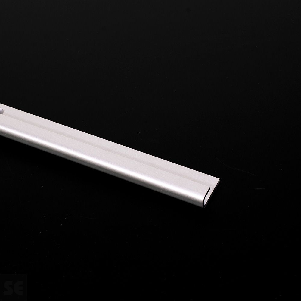 Guía Cuadros Varilla 2 m Aluminio Plata