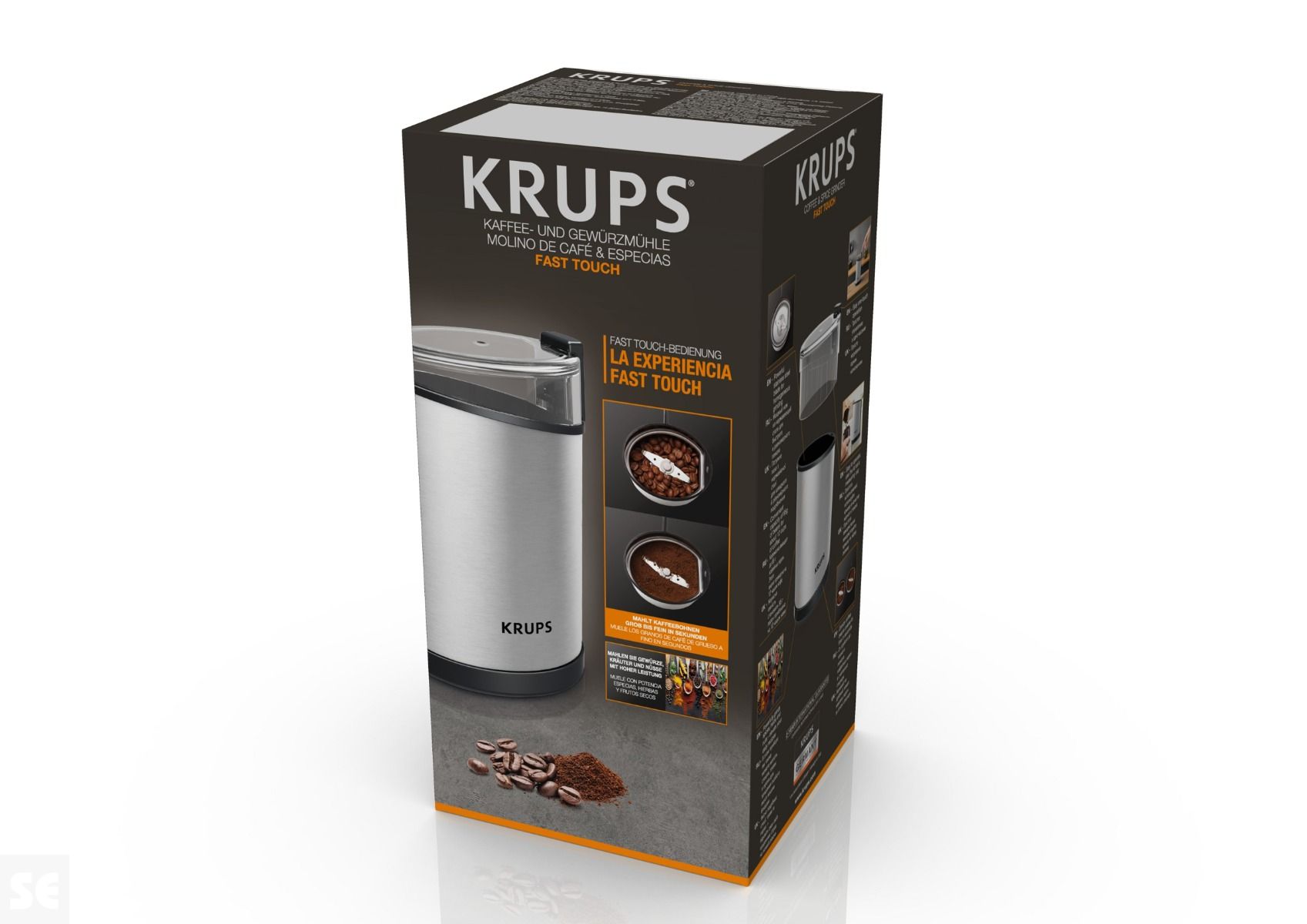 Molinillo de Café Fast Touch Krups