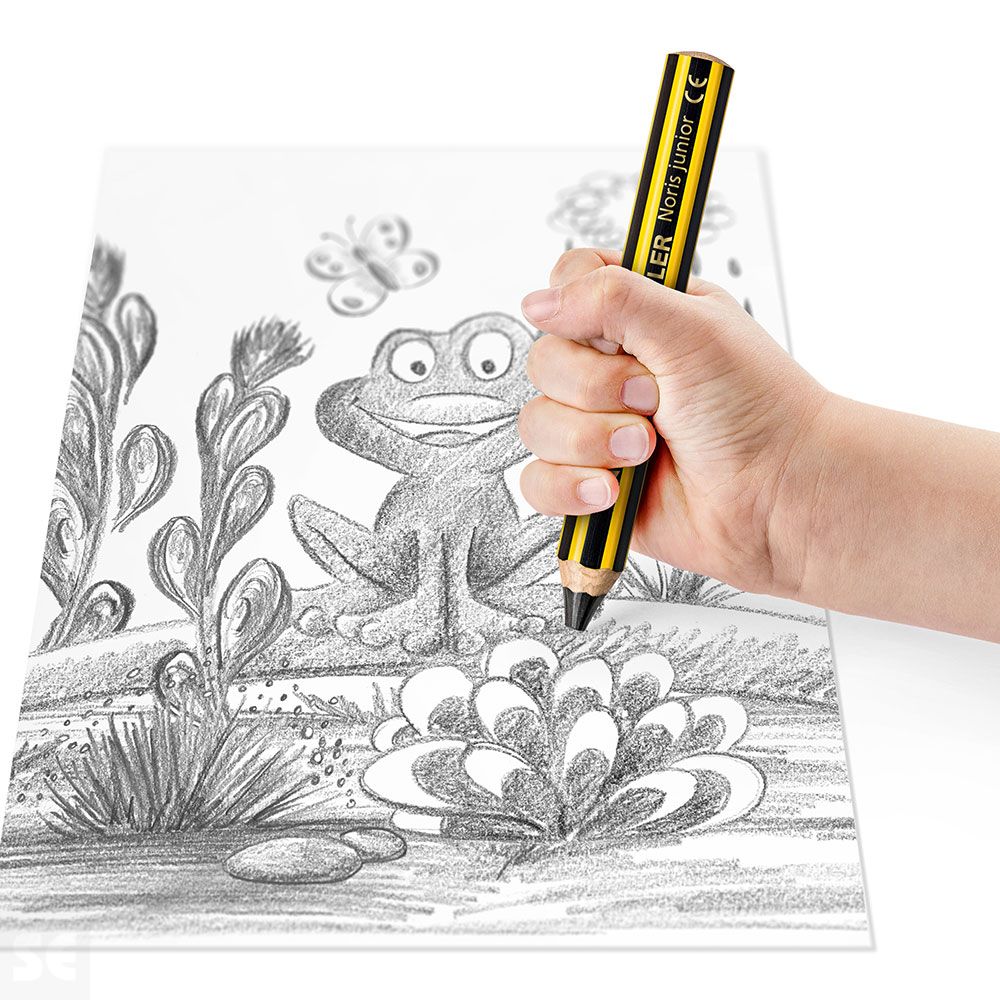 Blíster con un Lápiz 141-2b Noris® Junior 140