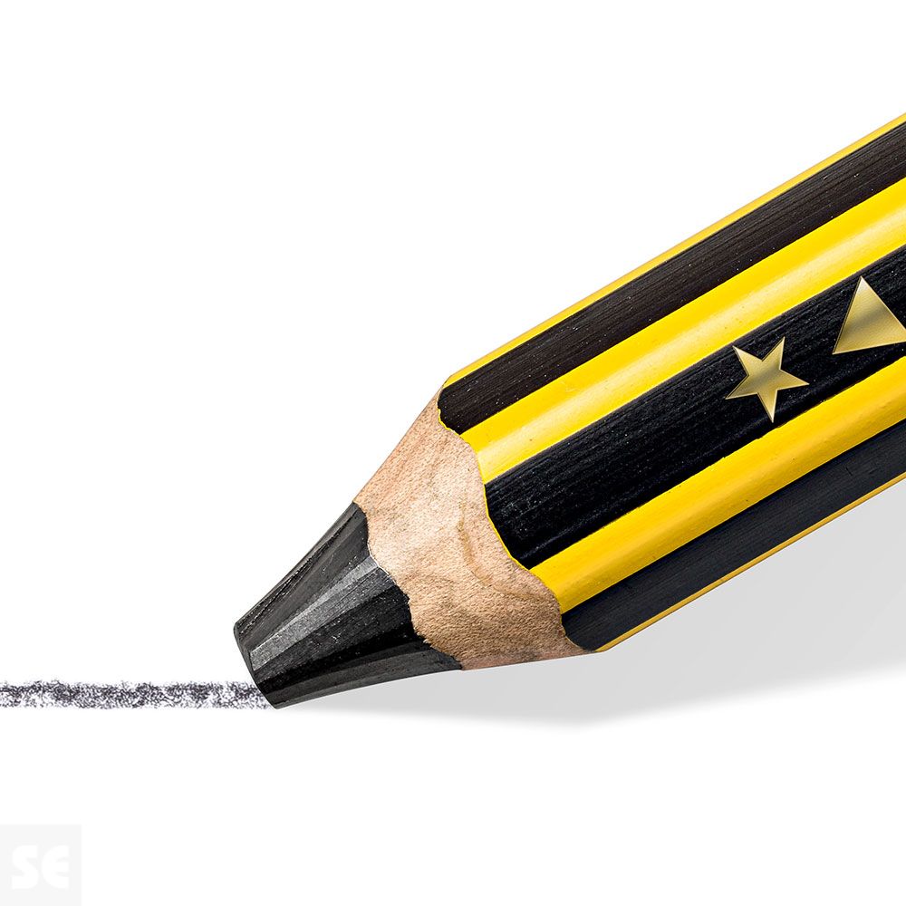 Blíster con un Lápiz 141-2b Noris® Junior 140