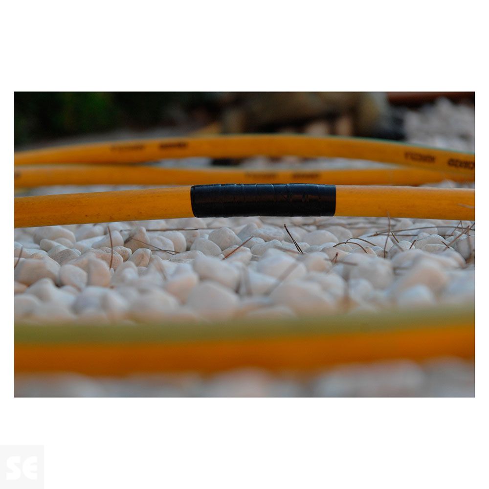 Cinta Autosoldable Silicona 3Mx25Mm Negra