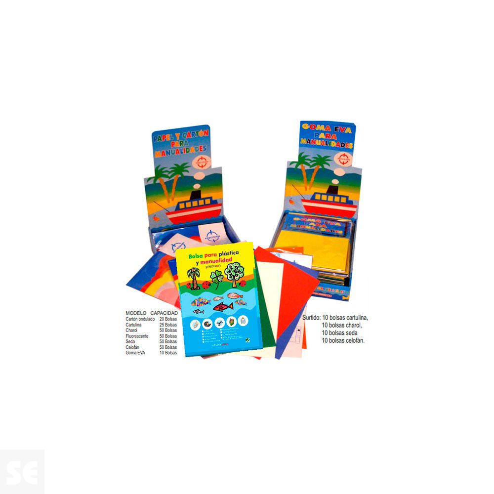 10 Hojas Seda Color Surti 16Gr 24 x 32 cm