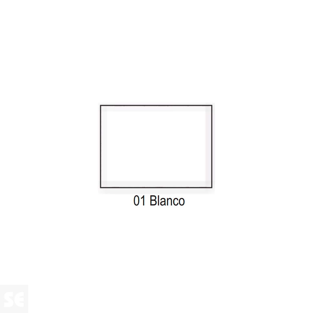 Goma Eva Lisa Bolsa 01 Blanco 20x30 Cms 3 Hojas