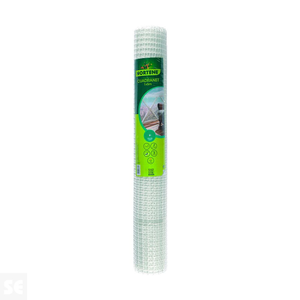 Malla Plástico Netlon C-119 Blanca