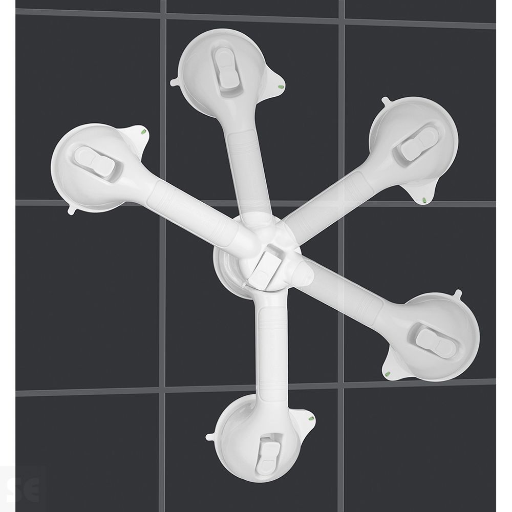 Barra de Seguridad con Sistema Ventosa Secura - Trio 49 - 5 cm