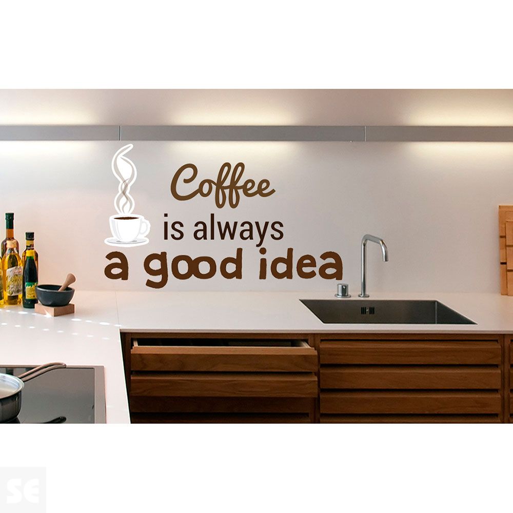 Sticker Deco Coffee Idea 24x68Cm