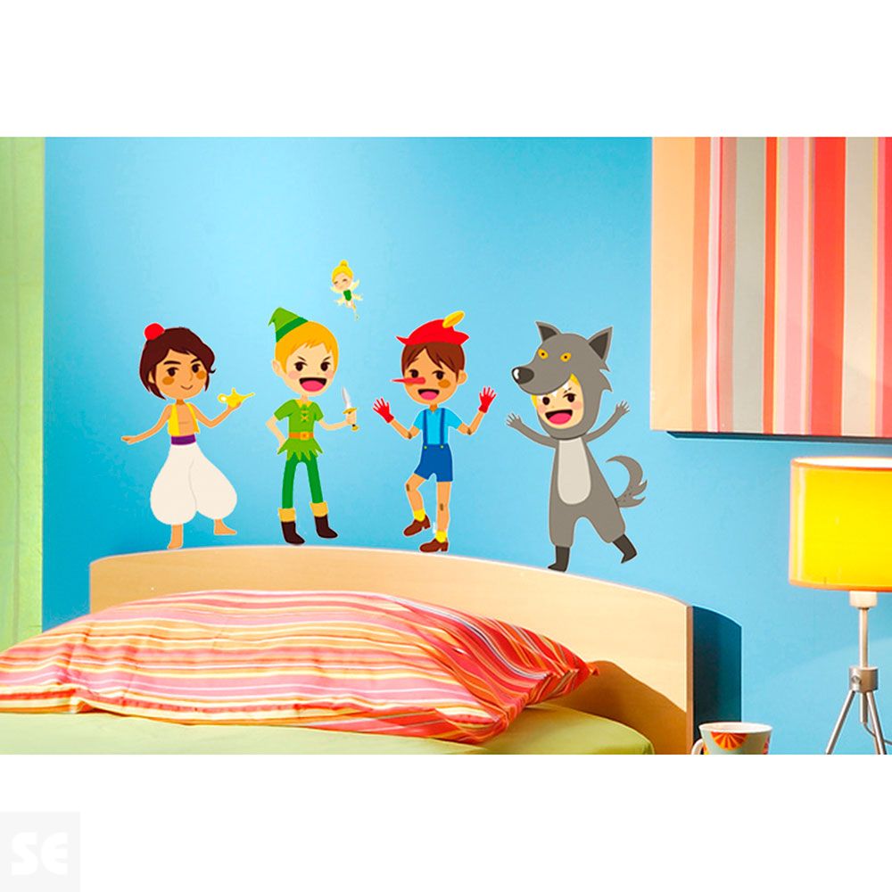 Sticker Deco Princes 24x68Cm