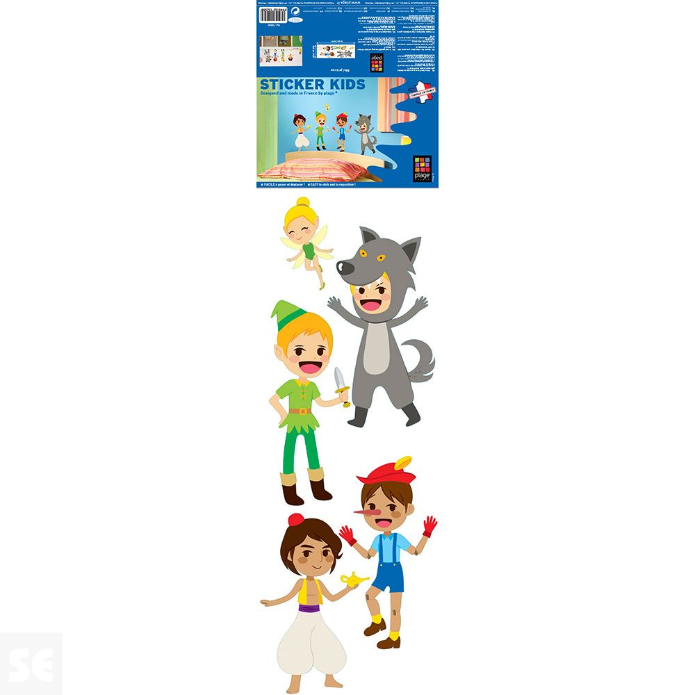 Sticker Deco Princes 24x68Cm