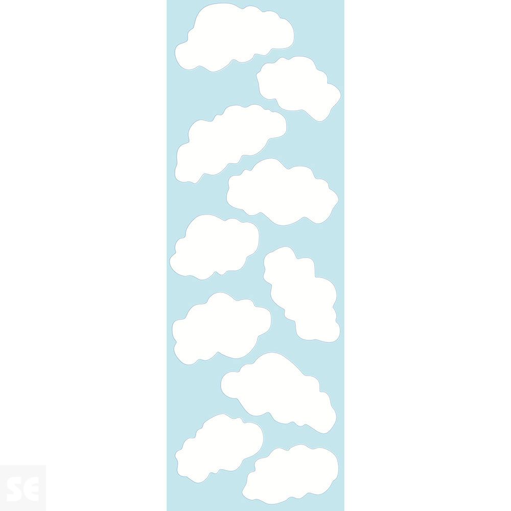 Sticker Deco Nubes 24x68Cm