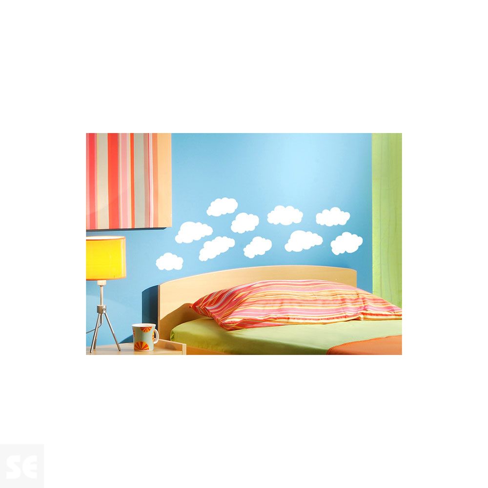 Sticker Deco Nubes 24x68Cm