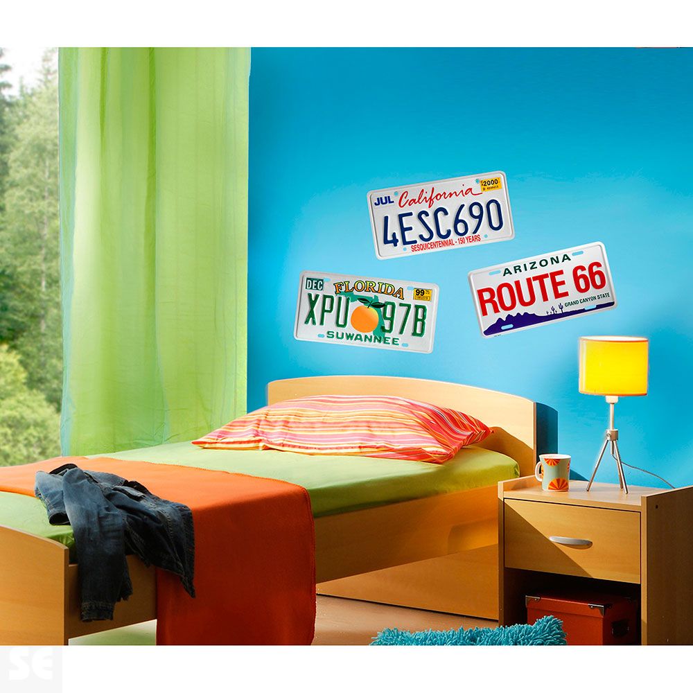 Stickers Deco - Road 66 48x68 Cm