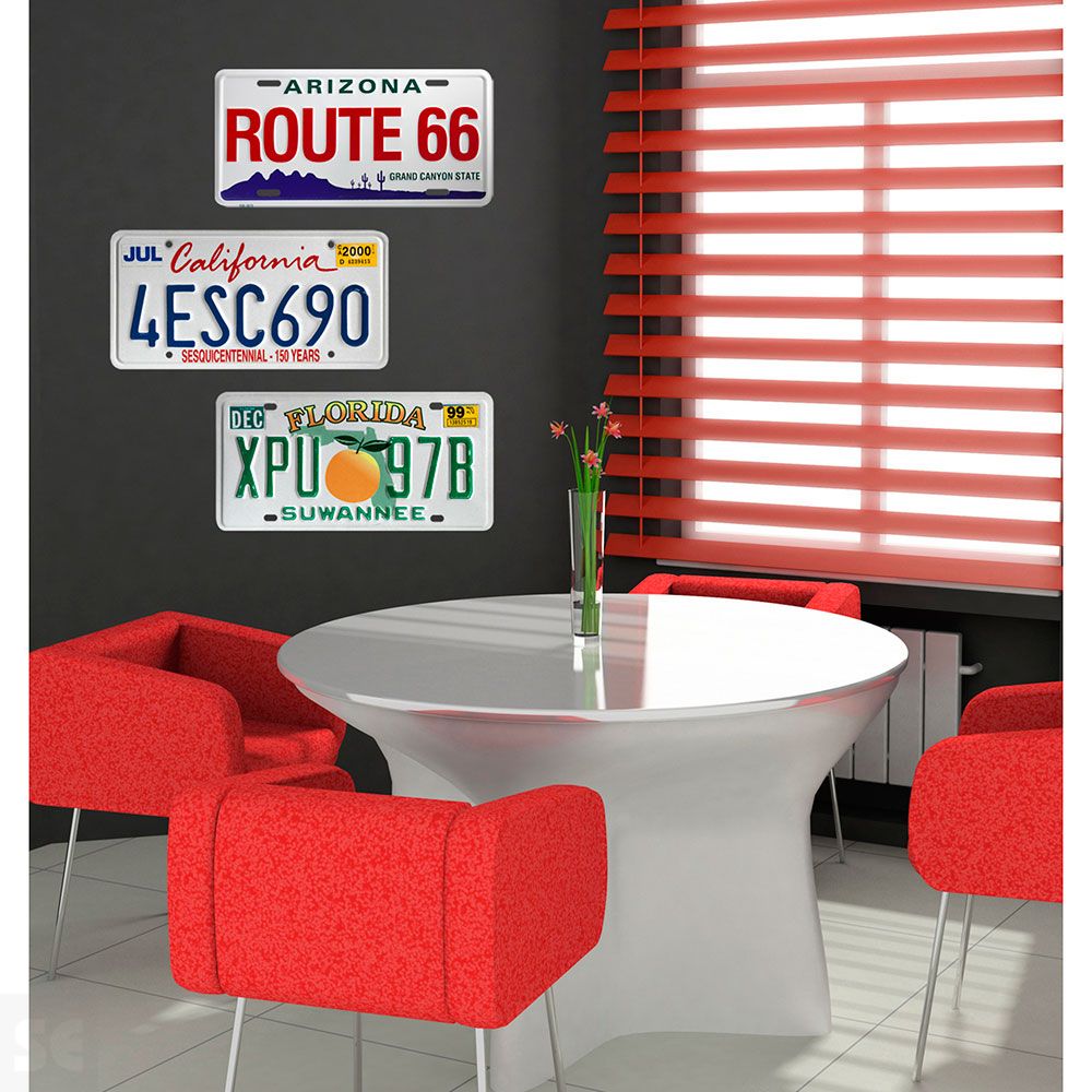 Stickers Deco - Road 66 48x68 Cm