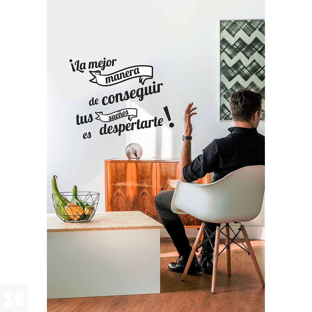 Stickers Deco - Conseguir Sueños 48x68 Cm
