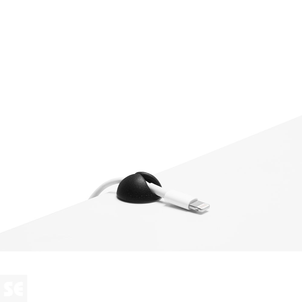 Sujeta Cables Drop Negros