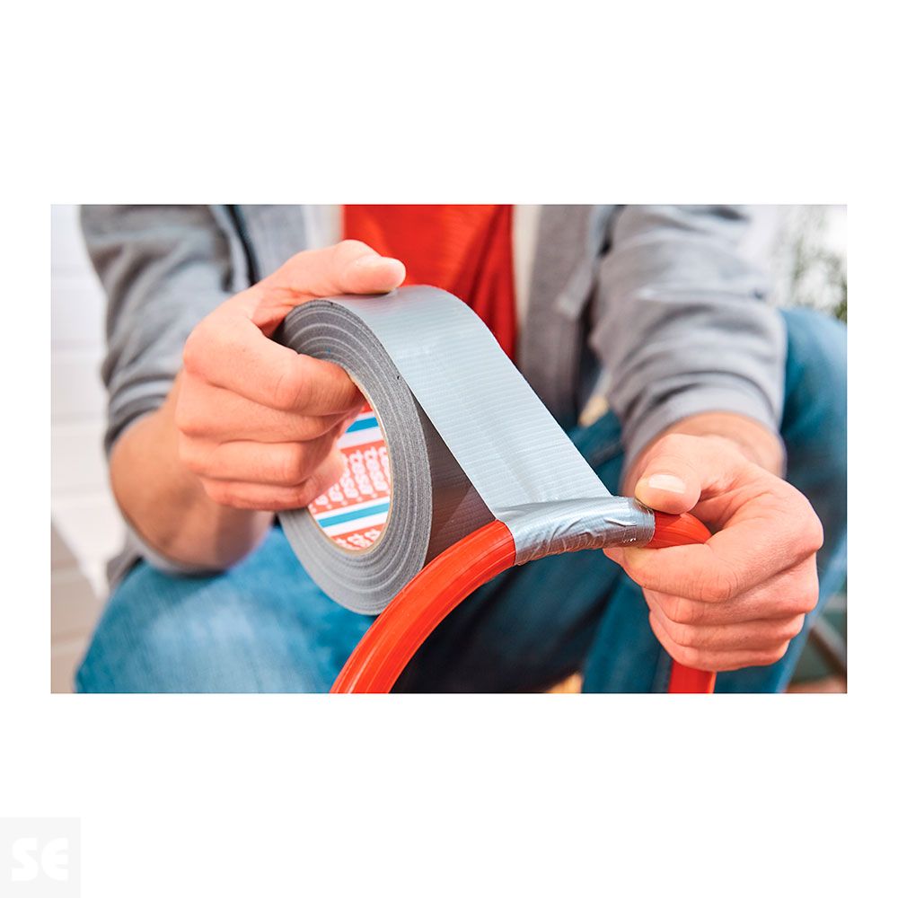 Cinta Adh. Extra Power 56389 Plata Encelofanada 50Mx50Mm