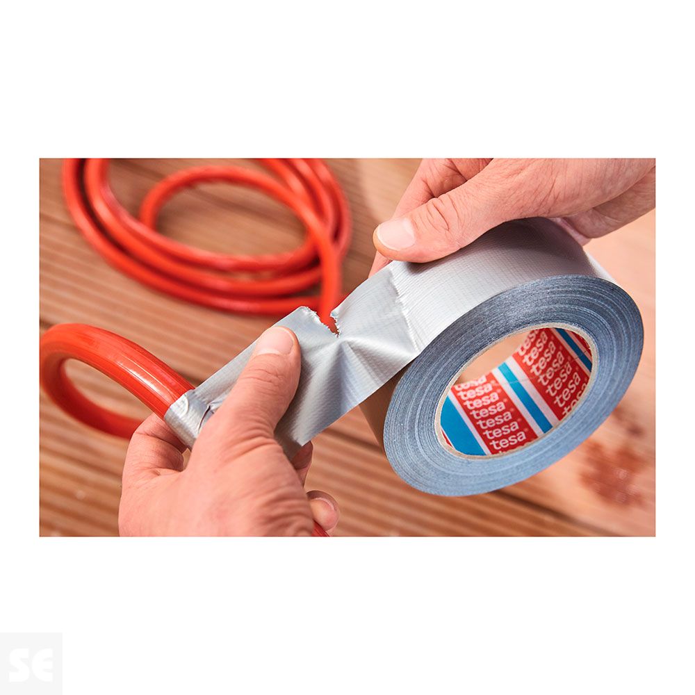 Cinta Adh. Extra Power 56389 Plata Encelofanada 50Mx50Mm