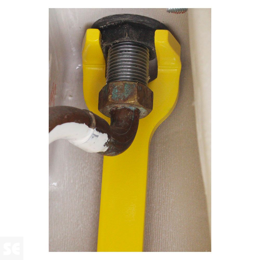 Llave Fija Acero Templado Para Lavabos 1/2 - 3/4 - 25Cm