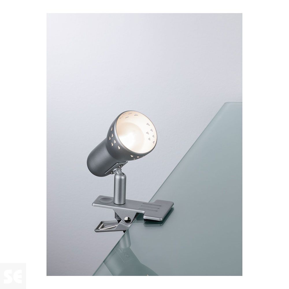 Lector Gryps E14 Max 40 W Níquel