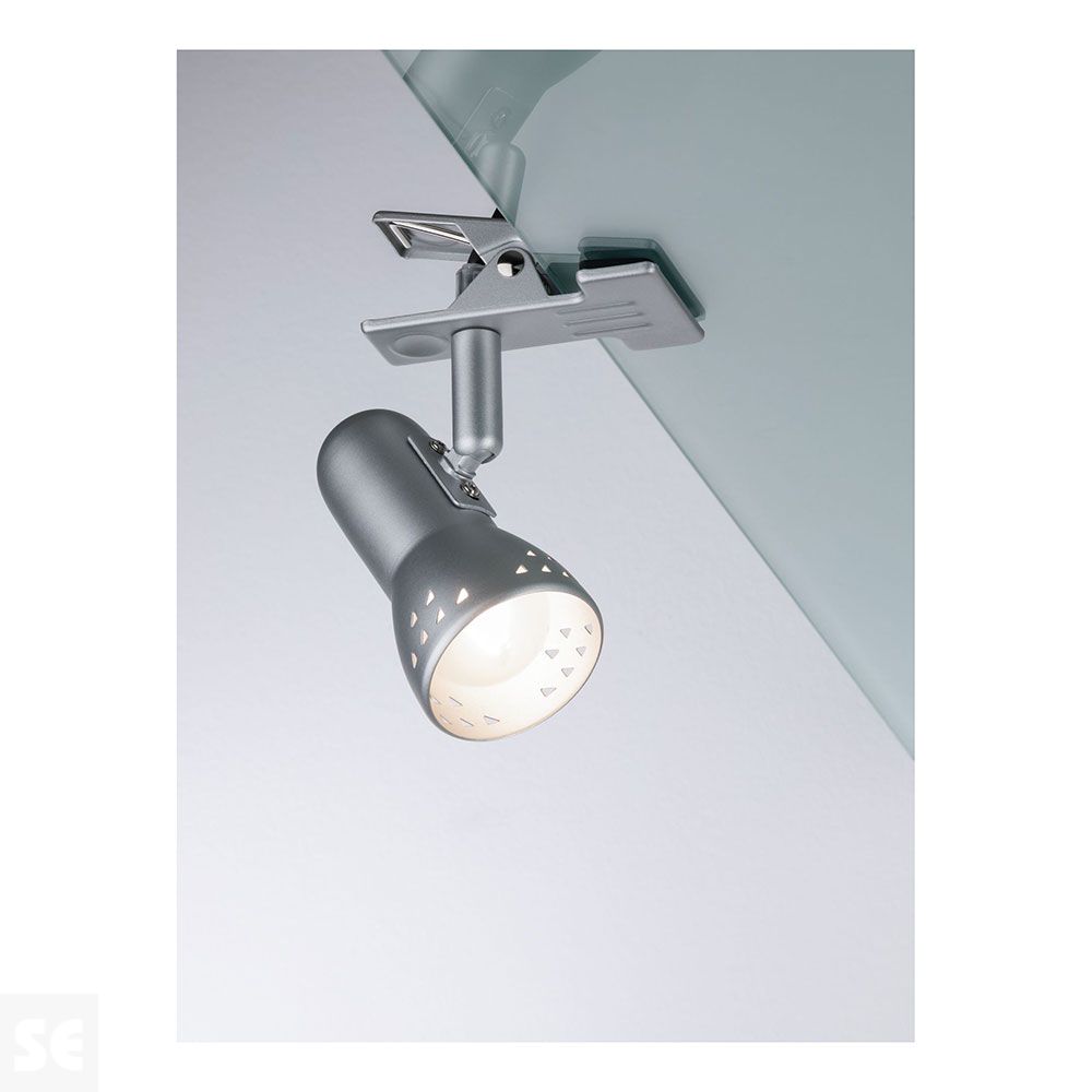 Lector Gryps E14 Max 40 W Níquel