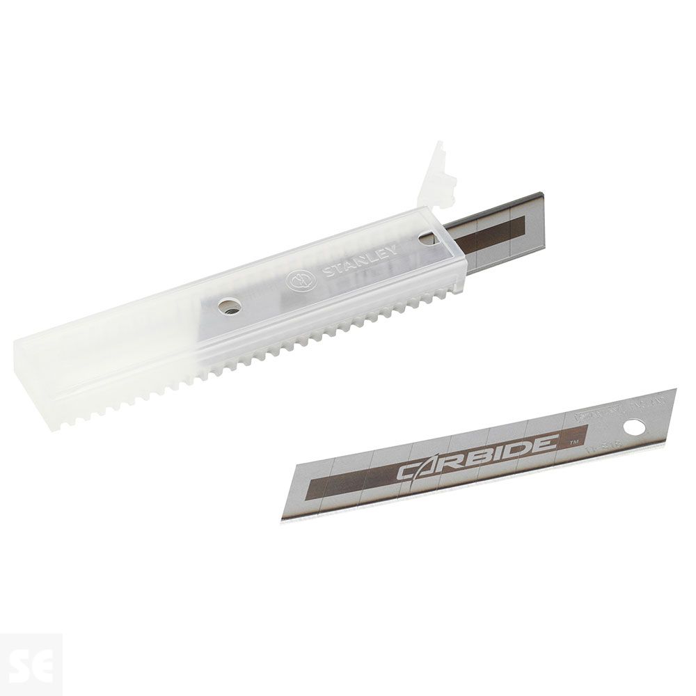 Recambio Hojas Cuter Stanley Carbide 18Mm