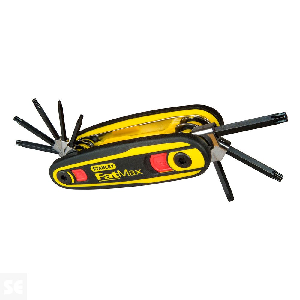 Llaves Hexagonales Juego 8Pzs. Bloqueables Stanley 0-97-552