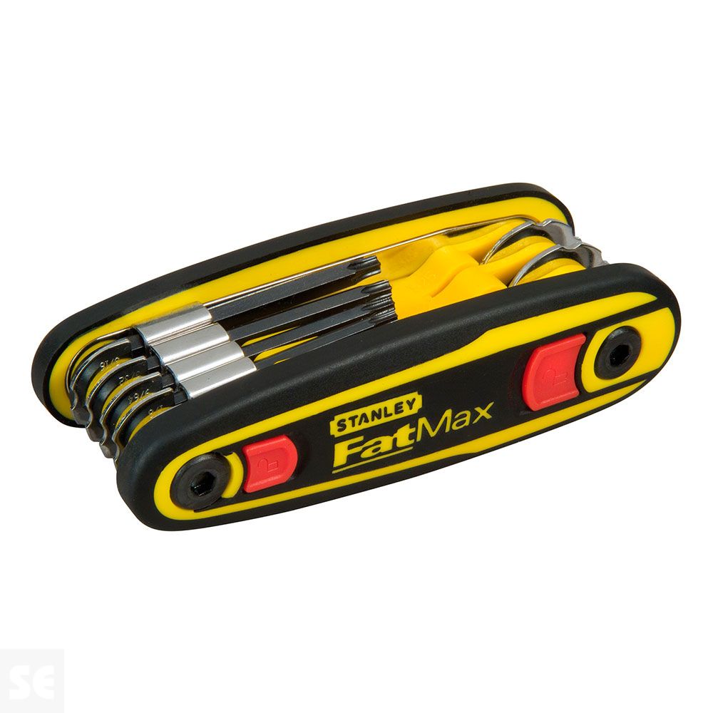 Llaves Hexagonales Juego 8Pzs. Bloqueables Stanley 0-97-552