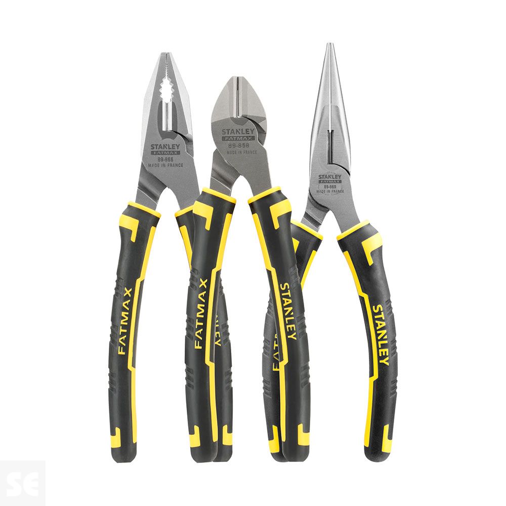 Alicates Stanley Fatmax Set De 3 Piezas