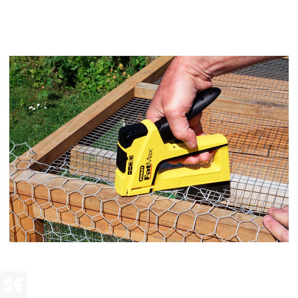 Grapadora Stanley Tr400 4 En 1 Tipo A/ Cables/Clavo Tipo J