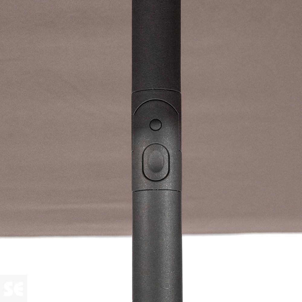 Sombrilla Soya Recta Inclinable Topo 2,5 X 2,5 m (Pie no incluido)