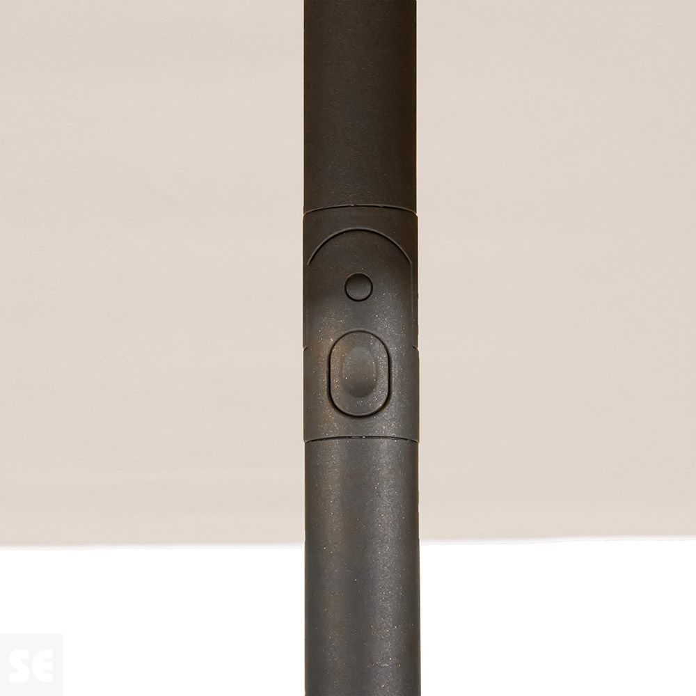 Sombrilla Soya Recta Inclinable Trigo 2,5 X 2,5 m (Pie no incluido)