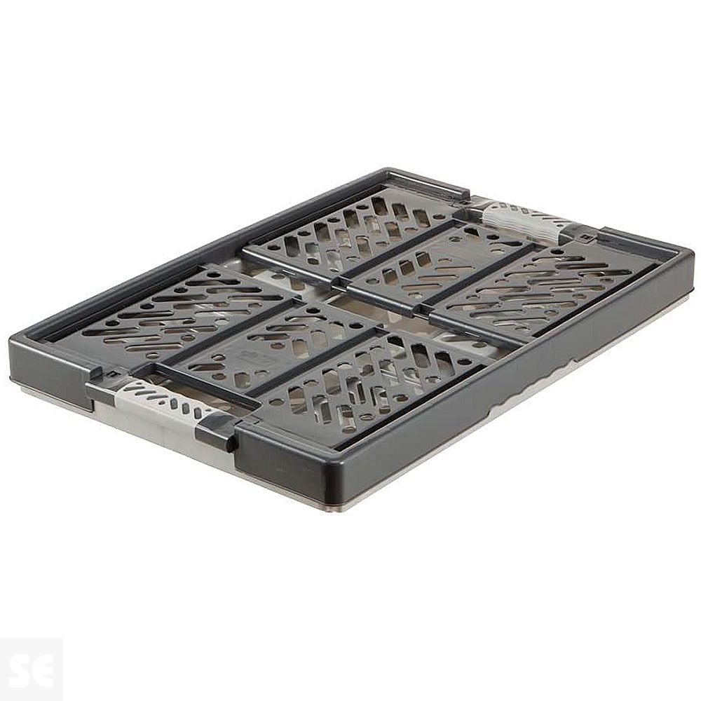 Caja Plegable Extra Resist. Gris/Negro 45 l 54x37x28 cm