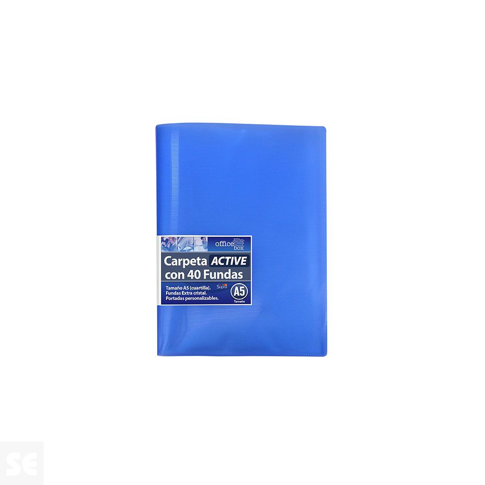 Carpeta Fundas Supra 40 Fundas A5 17415