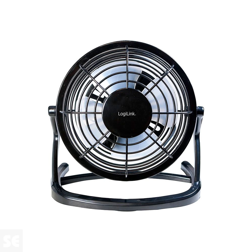 Ventilador Sobremesa Portátil USB 1A. Cabezal Ajustable Silencioso