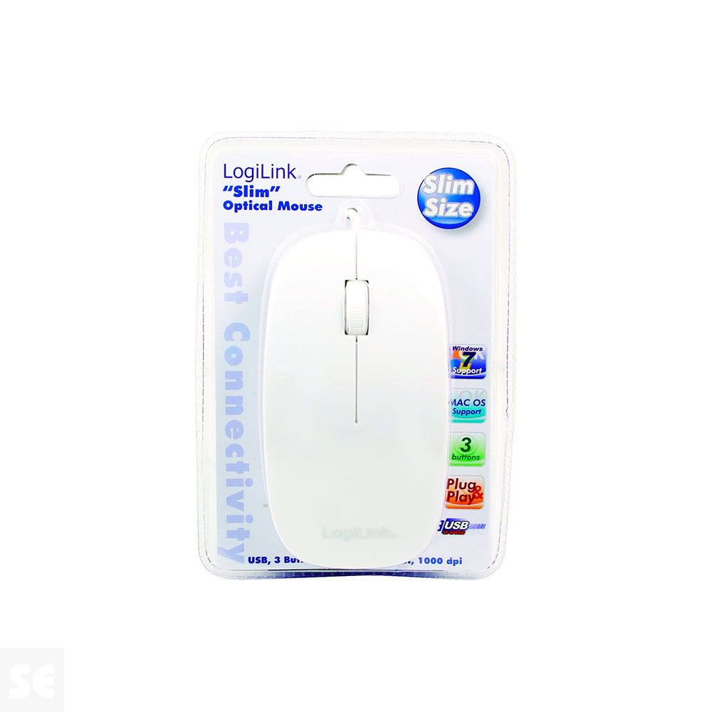 Raton Óptico USB Blanco