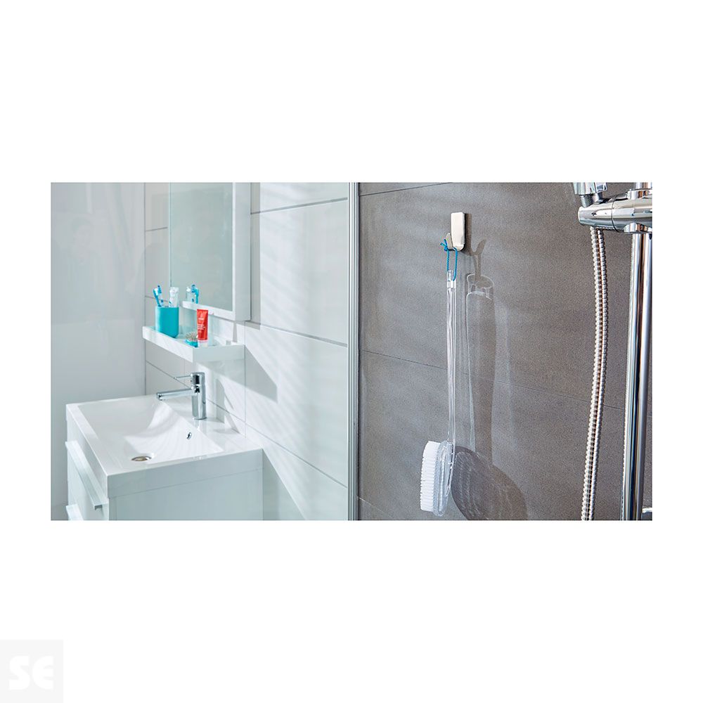 Powerstrips Waterproof Gancho Acero Inoxidable Baño