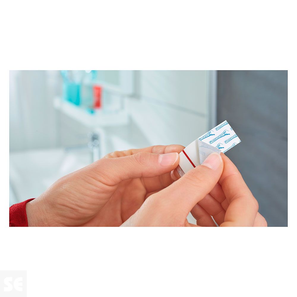 Powerstrips Waterproof Gancho Acero Inoxidable Baño