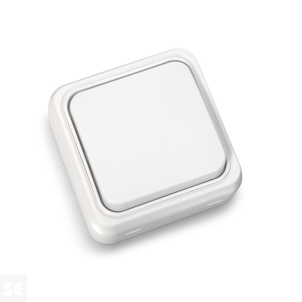 Interruptor / Conmutador Superficie Blanco